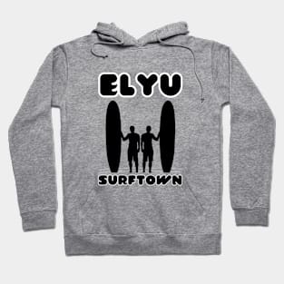 ELYU SURFTOWN TWO SURFERS AS ONE Hoodie